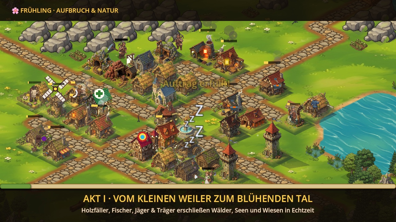 Frühling in Tiny Realm Pioneers